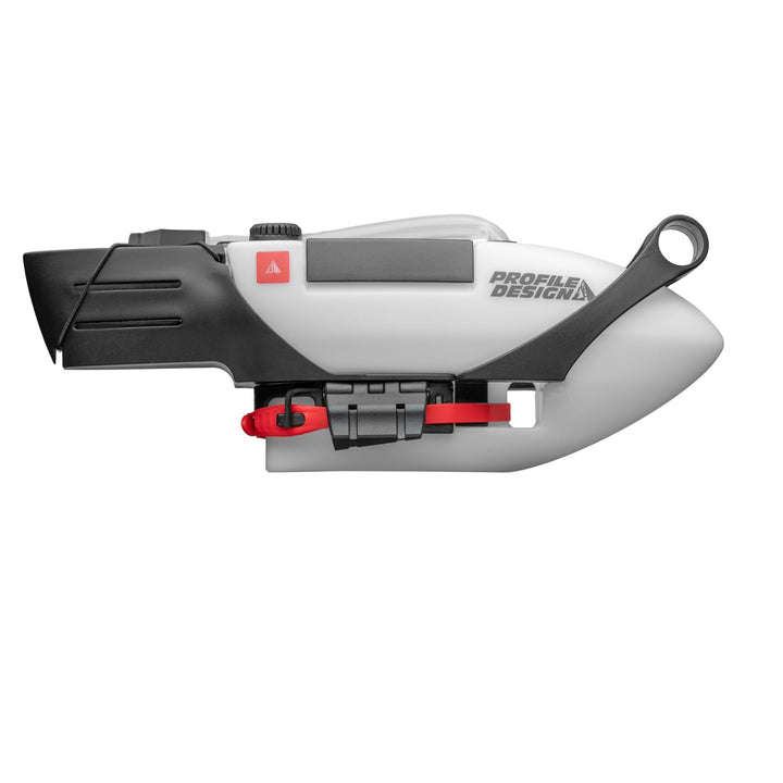 Profile Design FC 25 Aerobar Hydration System Side View White
